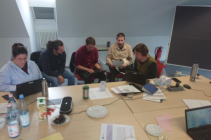 Datenworkshop am ZALF - Anwendungsfälle. Quelle: Nikolai Svoboda / ZALF.